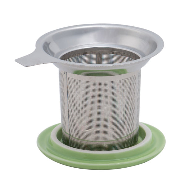 Ceramic Infuser Mug - Green