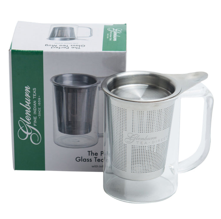 Glass Infuser Mug