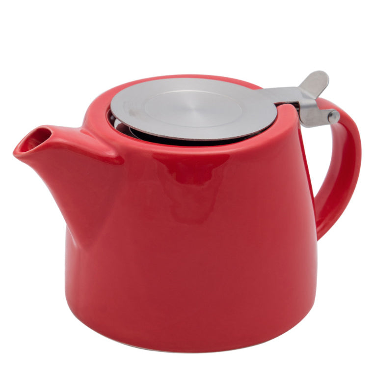 Ceramic Teapot - Red