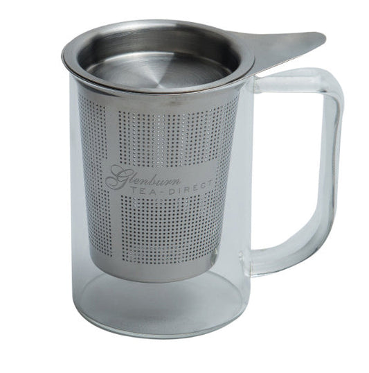Glass Infuser Mug